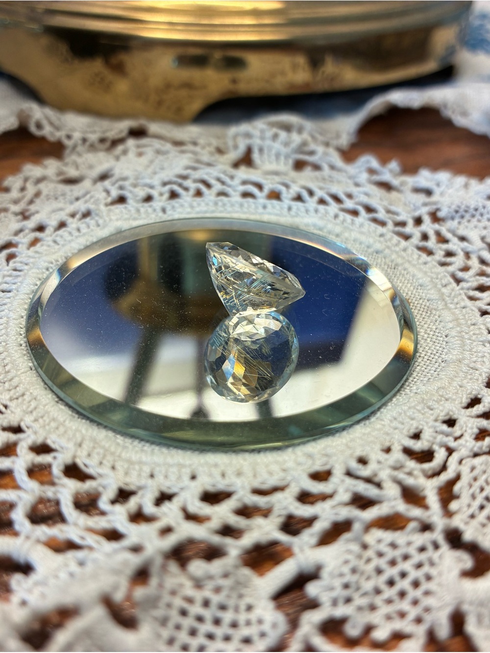 Faceted Rutilated Quartz - Picture 2 of 4